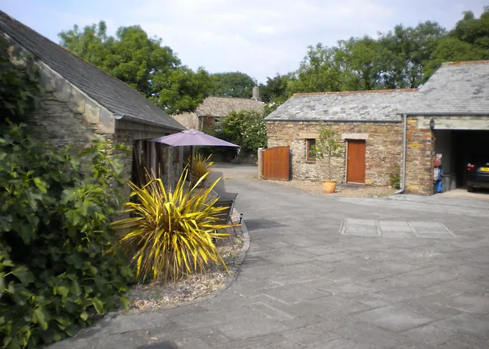Re-Imagined Stone Barns In The Country Near The Coast